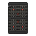 100x50cm Natural Amethyst Thermal Massage Mat Gemstone Therapy Cushion Health Sleep Mattress for Relaxation & Relieve Fa