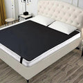 137x198cm Conductive Earthing Pad Grounding Sheet Set with 15 Foot Grounding Cord for Relief Stress & Relax