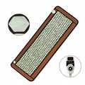 150x50cm Natural Jade Heating Pad Tourmaline Gemstone Therapy Massage Mattress for Body Relax & Promote Circulation Ther