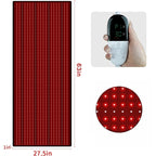 160x70cm / 63x27.5In Full Body Red Light Pad for Health Sleep