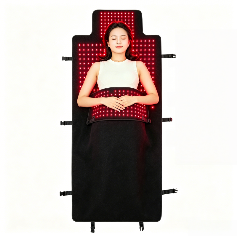 180x60cm Full Body LED Red Light Infrared Sleeping Bag 660nm 850nm LED Light Mat Body Care Mattress for Wellness & Relax