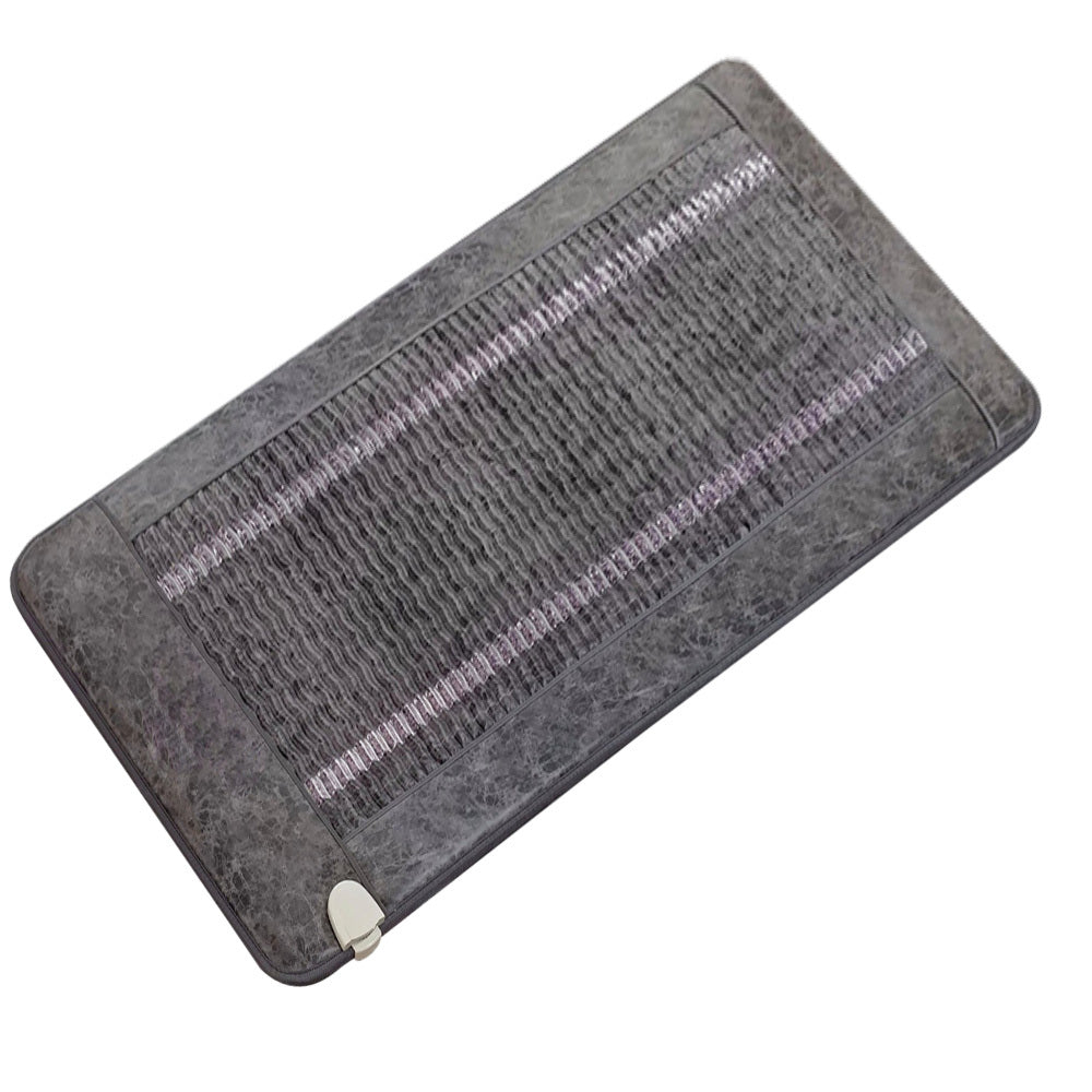 190x100CM Natural Amethyst Massage Mat With FIR Heating Pad for Detoxification Health Care Full Body Massager Products