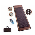190x60cm Tourmaline Massage Mat, Home Use Jade Yoga Cushion Fast Heat up Pad