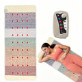 190x80 cm Heating Mattress Crystal Gemstone Household 7 Colors Natural Jade Thermostatic Mat Heat Pad