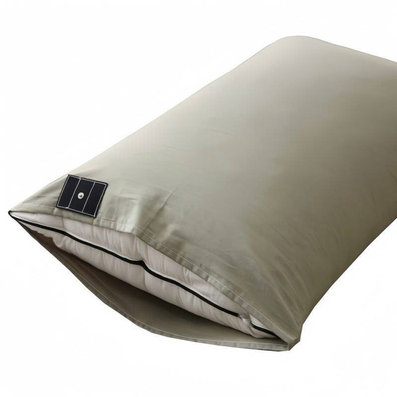 20x30Inch Grounding Pillowcase Grounding Fitted Pillow Cover Kit with 15 Foot Grounding Cord for Improve Sleep & Relief 