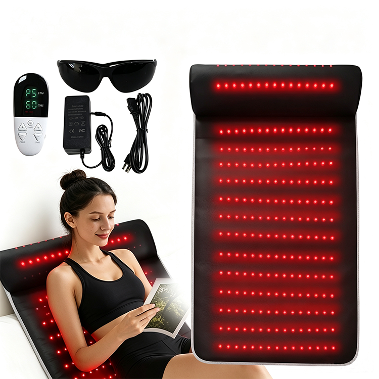 2026 Household Skin Rejuvenation LED Panel - 660nm 850nm Wellness Cushion for Body Relaxation