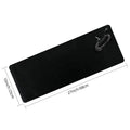 25x68CM Grounding Mat for Feet Universal Earthing Pad for Sleep with 15ft Cord and Safety Adapter Indoor Earth for Desk