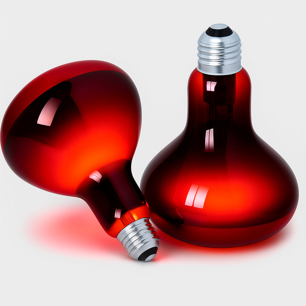 275W Near Infrared Red Light Therapy Replacement Bulb Infrared Heat Lamp Spare Accessory for Pain Relief & Muscle Recove