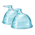 2PCS BBL Blue Plastic Breast Massager Vacuum Therapy Cups 21cm/8.3in Diameter for Vacuum Cupping Machine Breast Enlargem