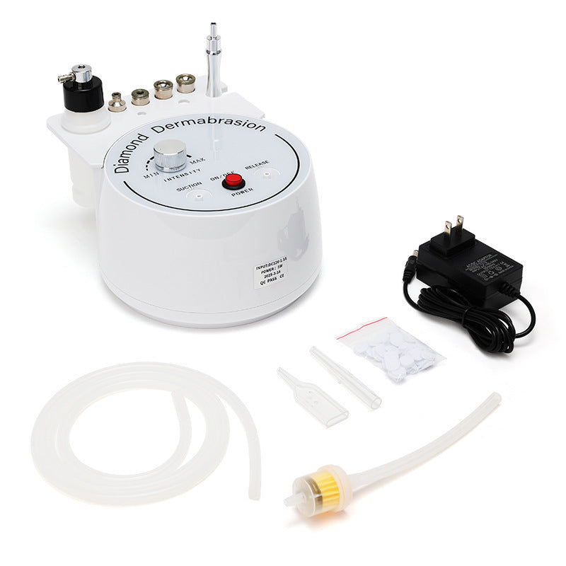 3-in-1 Diamond Micro-dermabrasion Machine Microcrystalline Skinning Device for Facial Cleaning & Skin Care Blackhead Rem