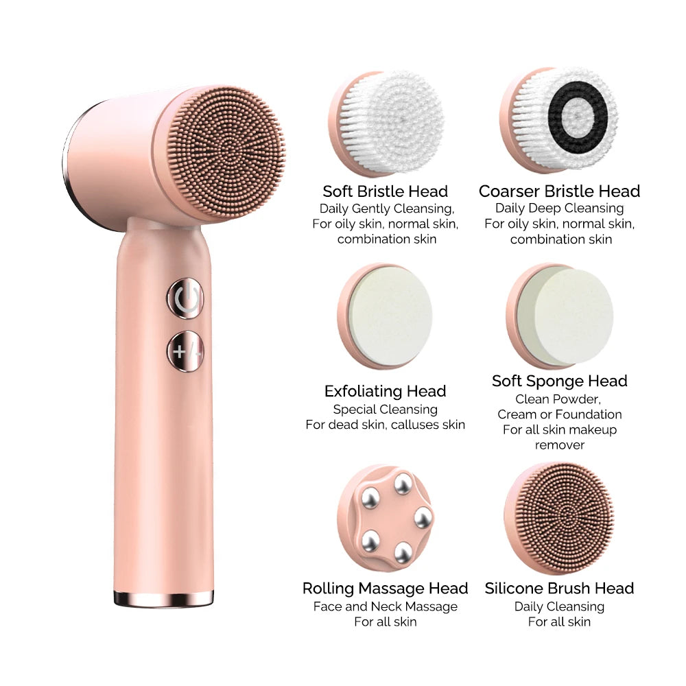 Silicone Glow Cleanser Brush