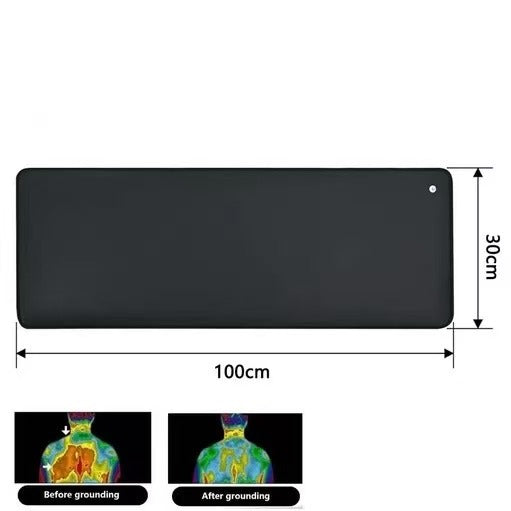 30x100cm Anti-static Grounding Mat Improve Quality Sleep Conductive Household Earthing Yoga Pad with Cord