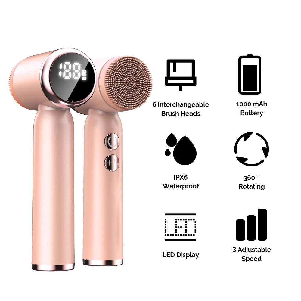 Silicone Glow Cleanser Brush