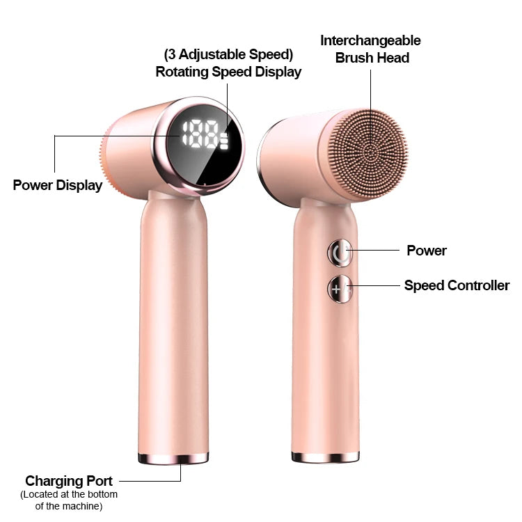 Silicone Glow Cleanser Brush
