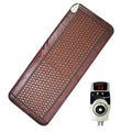 50x150cm Far Infrared Heating Pad Full Body Tourmaline Therapy FIR Mat Natural Tourmaline Gemstones 110-220V 200W Massag