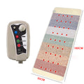 50x160cm Biophoton Therapy Jade Heating Mat Photon Lights Amethyst Bian-stone Heated Mattress Infrared Negative Ions