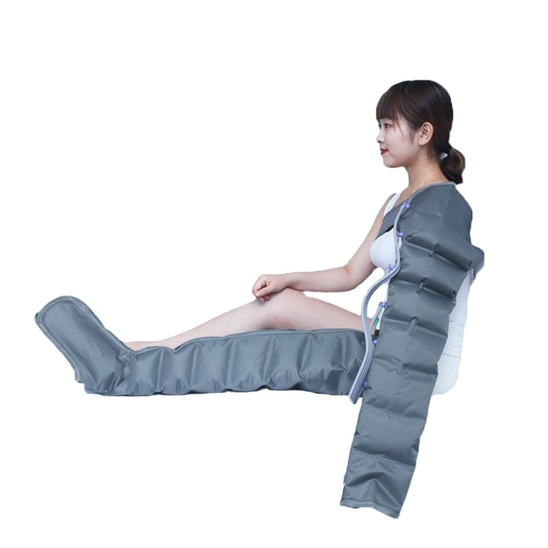 8 Air Bags Electric Air Compression Massager for Body Waist Arms Legs Feet & Ankle Pain Relief & Health Care