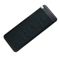 80x190CM Hot Selling Electric Amethyst Heating Mat Crystal Warm Pad Black Yoga Mat Adjustable Temperature Timing Control