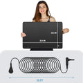 90x60cm Conductive Grounding Mat with 15 Ft Grounding Cord Earthing Sleep Mat Grounding Yoga Pad for Reduce Inflammation
