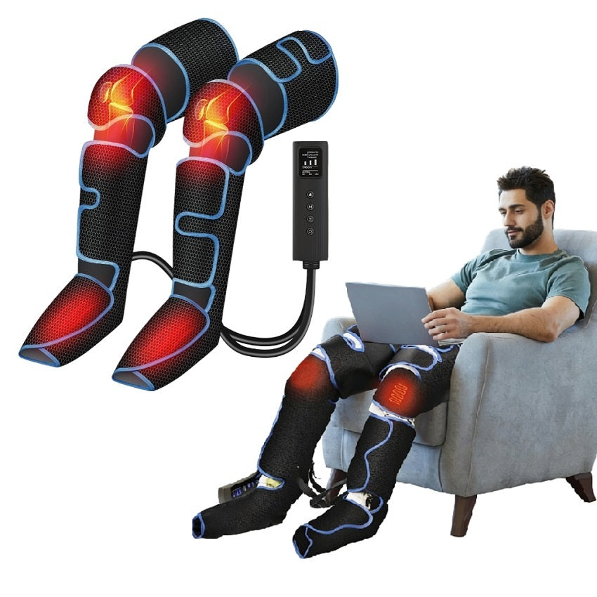 Affordable Air Compression Leg Massager Upgraded 3 Massage Modes Calf & Leg Massage Boots for Circulation & Pain Relief