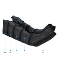 Air Compression Leg Massager with Intelligent Pressure Adjustment, Suitable for Sports Recovery and Daily Relaxation