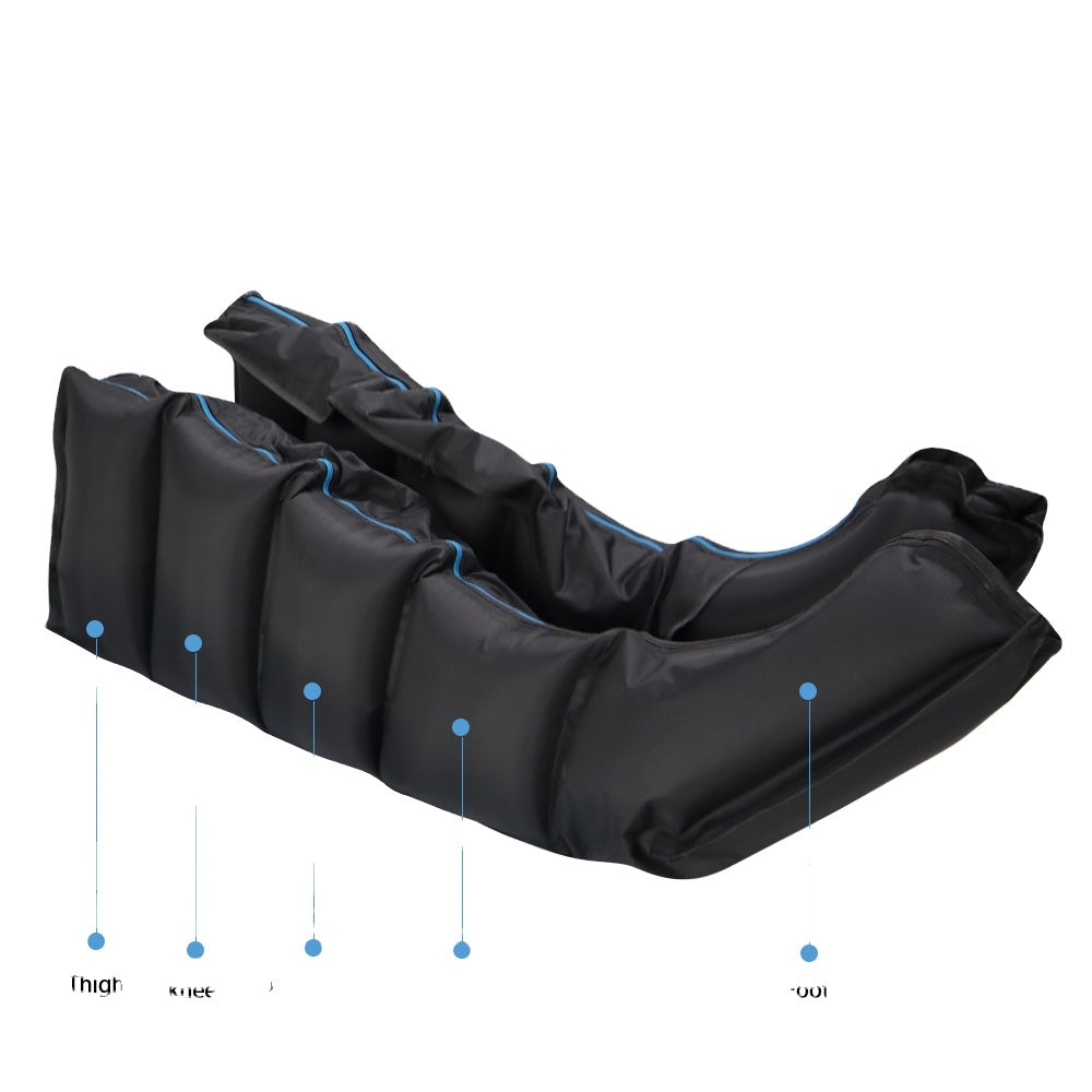 Air Compression Leg Massager with Intelligent Pressure Adjustment, Suitable for Sports Recovery and Daily Relaxation