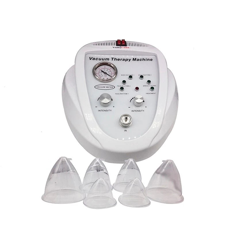 Buttock Breast Enlargement Vacuum Suction Machine for Female Breast Enlargement Pump Beauty Health Care Device with 6 Cu