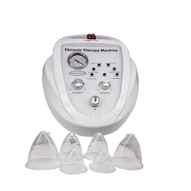 Buttock Vacuum Suction Machine Female Breast Enlargement Pump BBL Vacuum Breast Enlargement Device with 6 Cups 100-240V 
