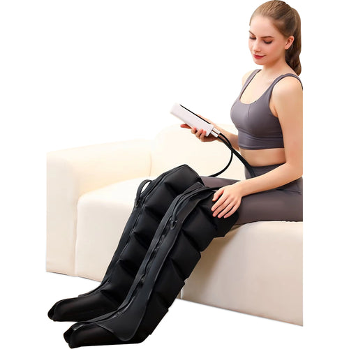 Calf Knee and Foot Massage Recovery Boot Strap Has 3 Modes And3 Strengths of Circulation and Relaxation Compression Leg 