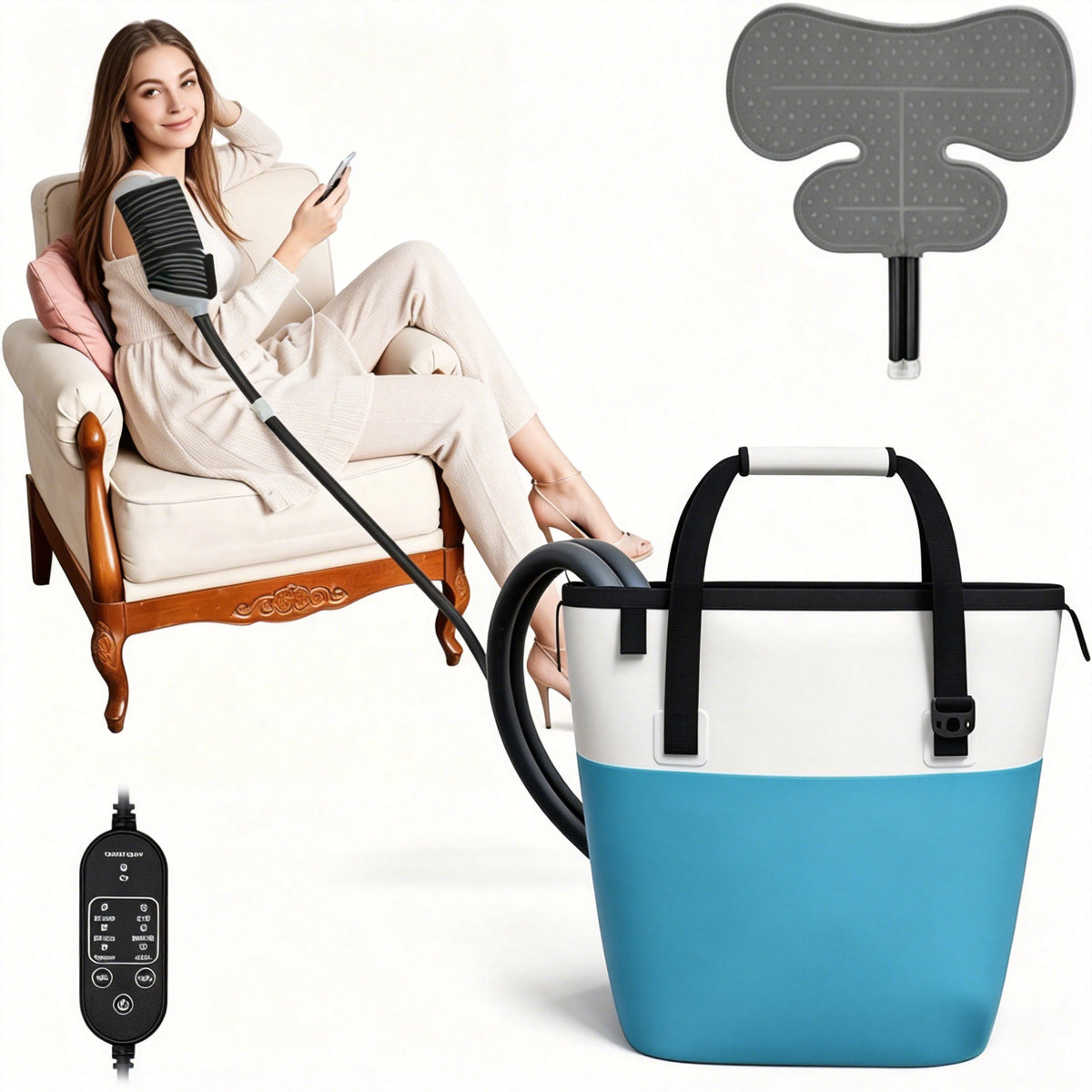 Cold Therapy Machine for Shoulder with Programmable Timer Cold Therapy Knee Massager Sport Cooling for Post-operative Re