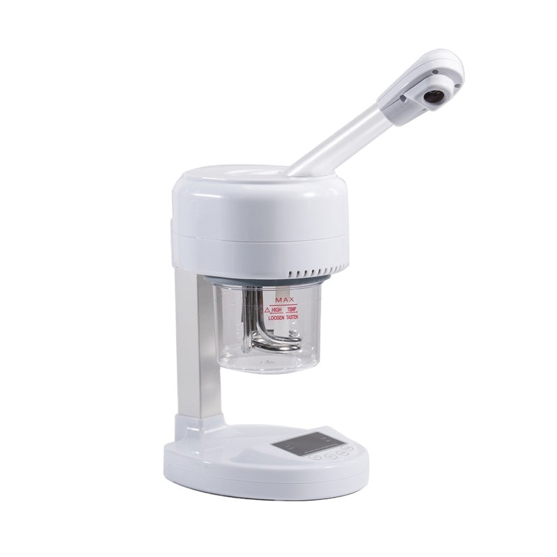 Desktop ABS Air Mist Ion Steam Ozone Disinfection Water Facial Steamer with Multi-Plug for Face Skin Care and Cleaning