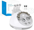 Diamond Hand Held Microdermabrasion Machine 3 Diamond Wands Facial Peeling Skin Blackhead Removal Pore Cleaning