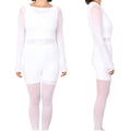 Disposable Costume Bodysuit for Vacuum Roller Body Massage Machine Accessories Suit White M L XL XXL