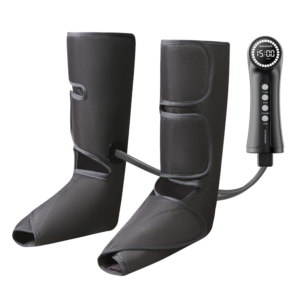 Electric Foot Massager Folding Automatic Air Compression Leg Massager With Heat and Vibration Muscle Relax Release Relie