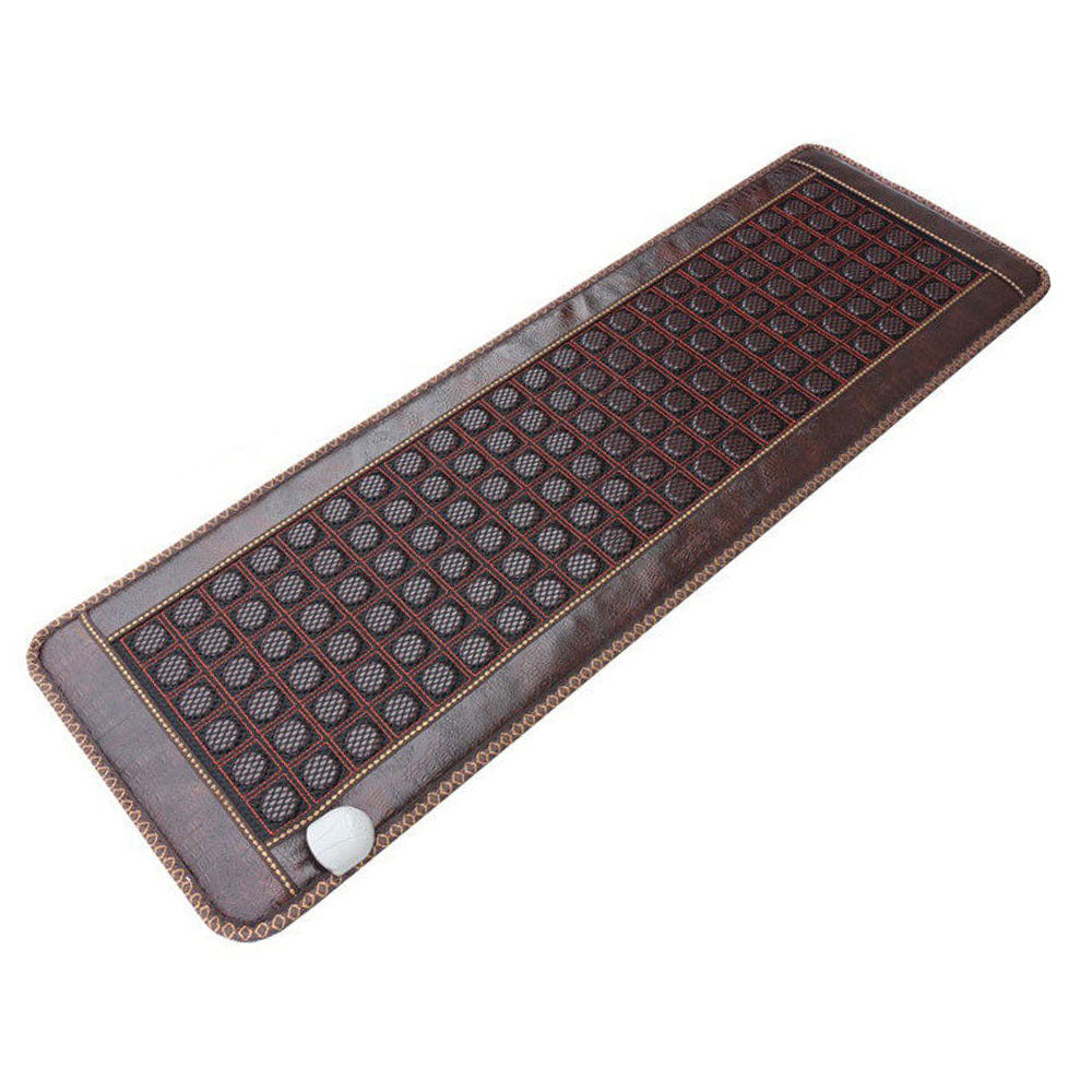 Electric Heated Jade Tourmaline Germanium Stone Far Infrared Heating Multifunctional Body Massage Cushion/Seat Universal
