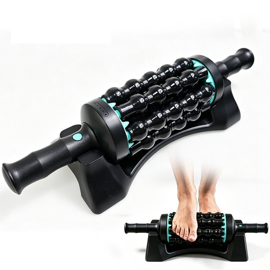 Electric Rolling Percussive Massager Deep Tissue Muscle Roller for Recovery & Relaxation Handheld Vibe Massage Roller St