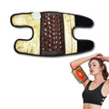 Far Infrared Natural Jade Heating Knee Pads Leg Physical Therapy Massager Knee Pad Health Care to Relieve Pain.