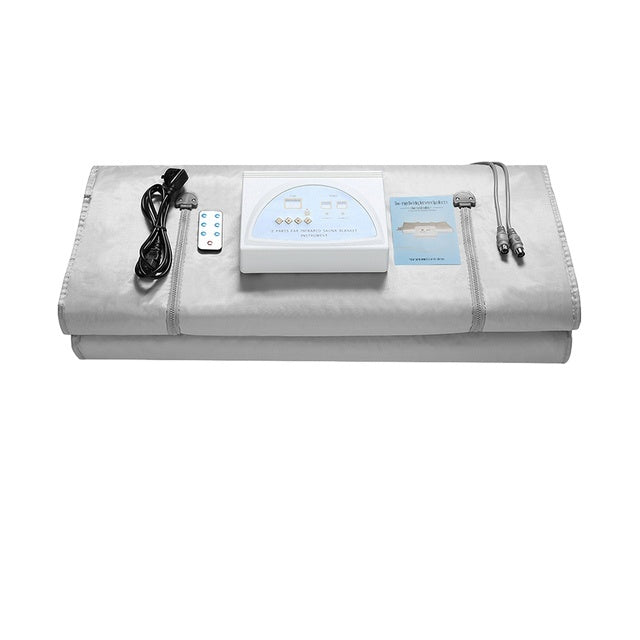 Fat Burning Sauna Blanket for Spa Detox Remote Control Heating Blanket for Home Body Shaper