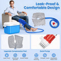 Knee Cold Compression Machine with Quiet Pump Cryotherapy Ice Cool Therapy Device for Knee Joint Recovery
