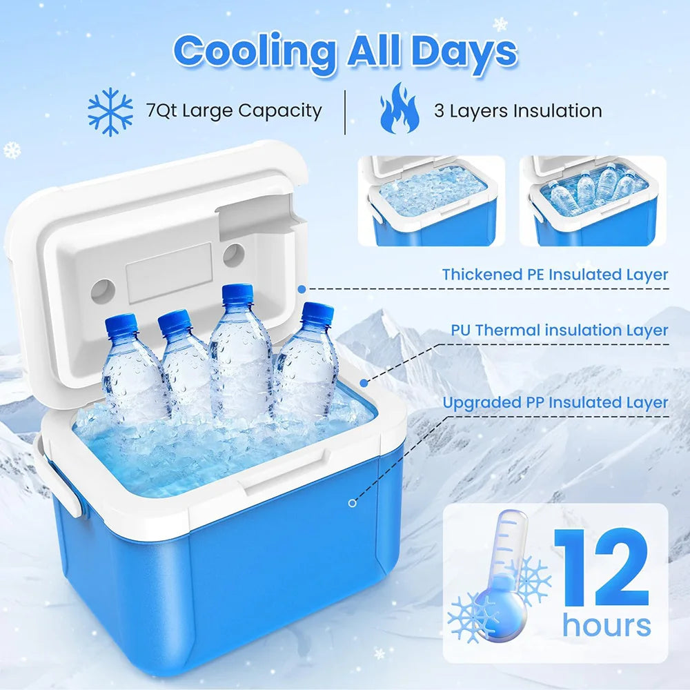 Knee Cold Compression Machine with Quiet Pump Cryotherapy Ice Cool Therapy Device for Knee Joint Recovery