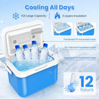 Knee Cold Compression Machine with Quiet Pump Cryotherapy Ice Cool Therapy Device for Knee Joint Recovery
