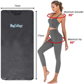 Hand Held Home Use Weight Loss Sauna Blanket Body Shaper US Plug 15-60 Min Timer Relaxation Detoxification Muscle Tensio