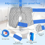 Knee Cold Compression Machine with Quiet Pump Cryotherapy Ice Cool Therapy Device for Knee Joint Recovery