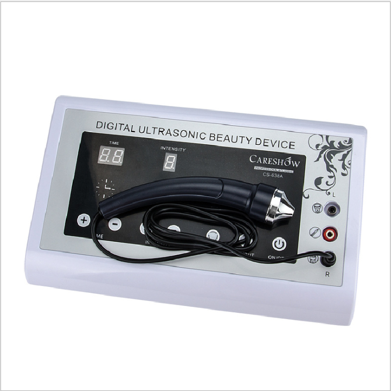 High Frequency Vibration Device 3-in-1 Multifunction Ultrasonic Desktop Metal Beauty Equipment for Wrinkle and Spot Removal