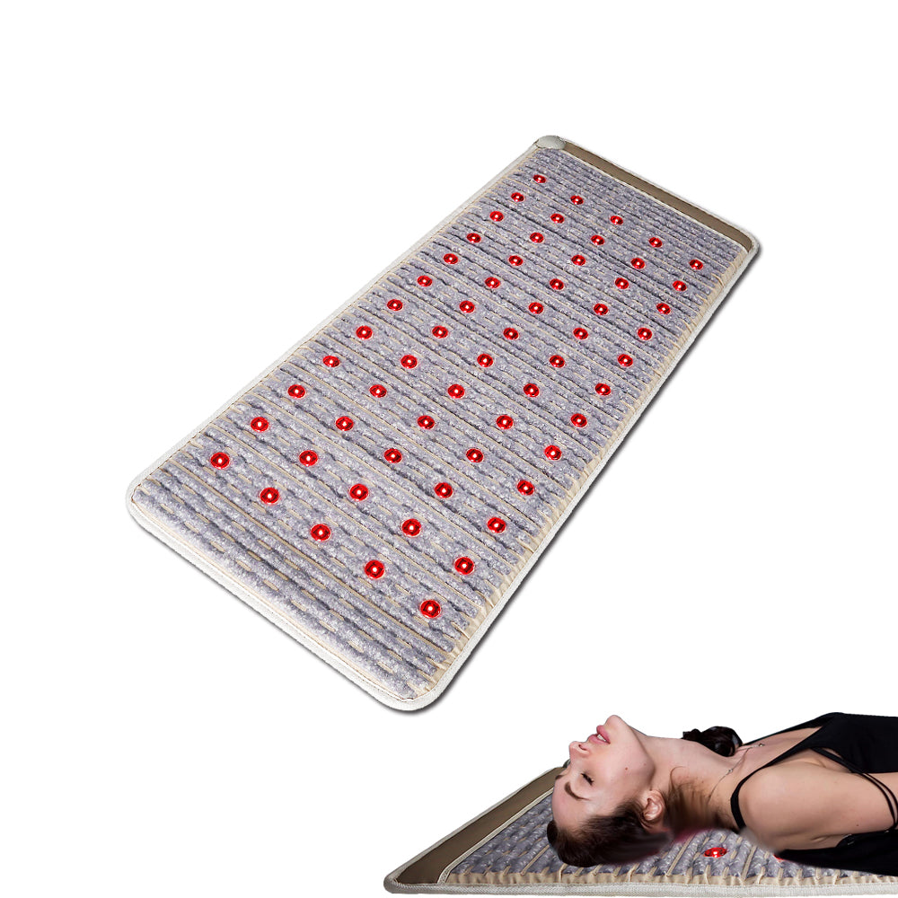 High Quality Natural Jade Far Infrared Heating Mattress with Remote Control Portable & Multifunction for Full Body Pain 