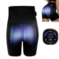 High-waisted EMS Yoga Shorts Toning Pants Micro-current Muscle Stimulator Short for Hip Lift & Waist Slimming Home Train