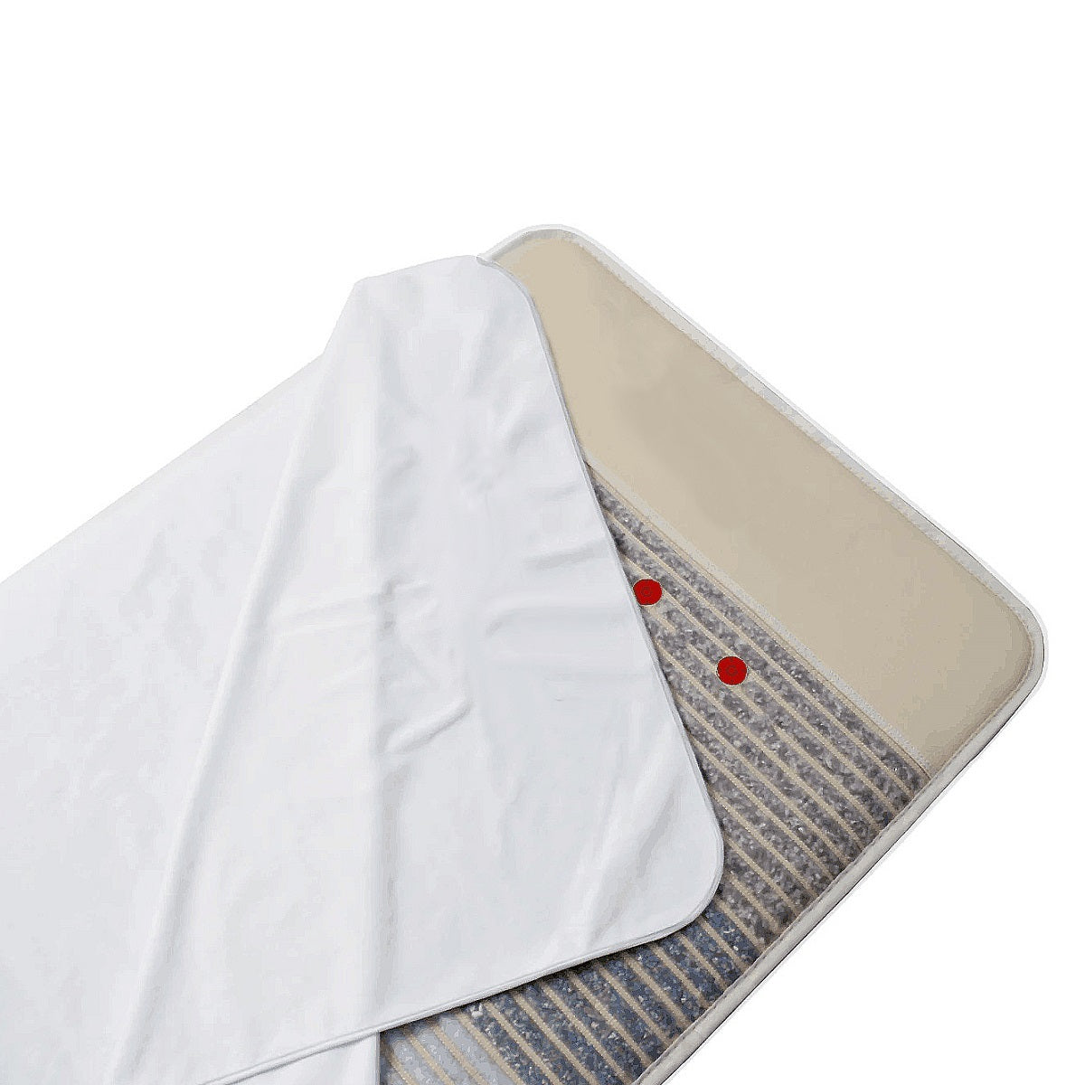 Hot Selling Mattress White Portable Jade Mat Cover Simple Comfort Beautiful Heating Mattress Blanket