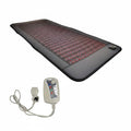 Infrared PEMF Mat With Natural Frequency Pulses & Negative Ion Crystals Heating Mattress for Pain Relief, Muscle Recover