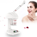 Ionic Ozone Facial Steamer for Deep Skin Care, Rotatable Steam Spray Machine with Boil-Dry Protection for Home Spa Beaut