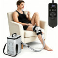 Knee Massager with Programmable Timing Cold Therapy for Post-Surgery Recovery 12H Cold Retention Plug-In Power